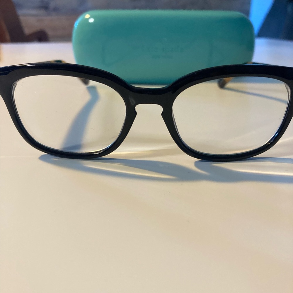 Kate Spade Black and Tortoise shell Reading Glasses 1.5
